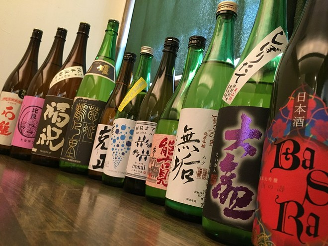 日本酒にこだわっている