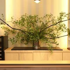 生花の息吹を感じる事ができ、落ち着ける雰囲気の店内です