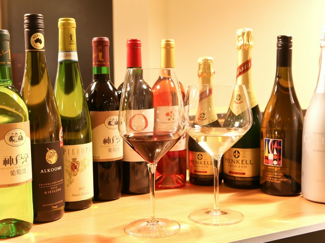 ワインにこだわっている