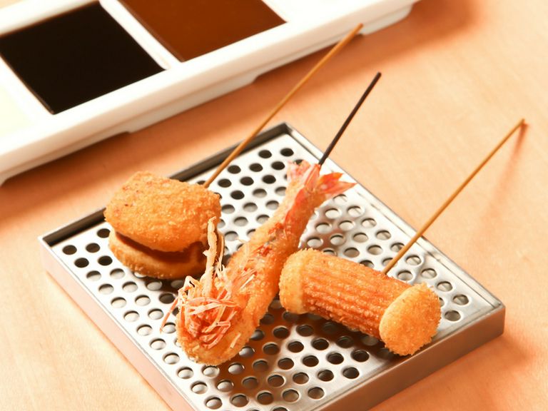 人気の3品「其の1」・車海老すり身のパン包み・国産活車海老・パスタとリゾット