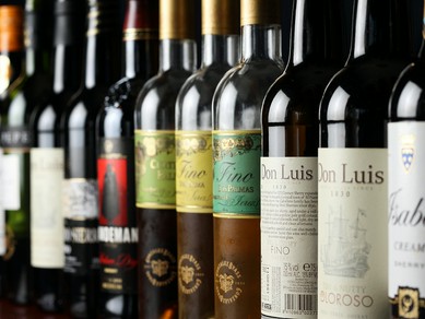 シェリー酒が20種類以上揃っている　珍しいお店