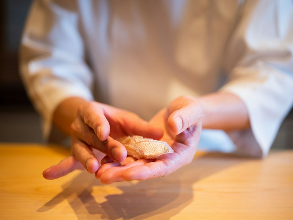 計算された味のバランス。新鮮なネタとほどよい味加減のシャリ