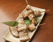 クセが無く、極上に柔らかい鹿肉の串焼き！
