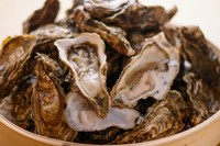 新鮮な旬の北海道産牡蠣を直送しております。ぷりっぷりで新鮮な牡蠣はお口いっぱいに広がる濃厚な旨味が特徴です。※産地はスタッフにお尋ねください。