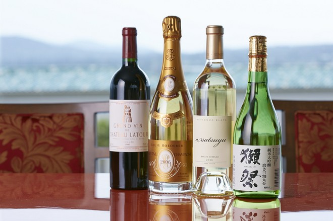 ワインにこだわっている