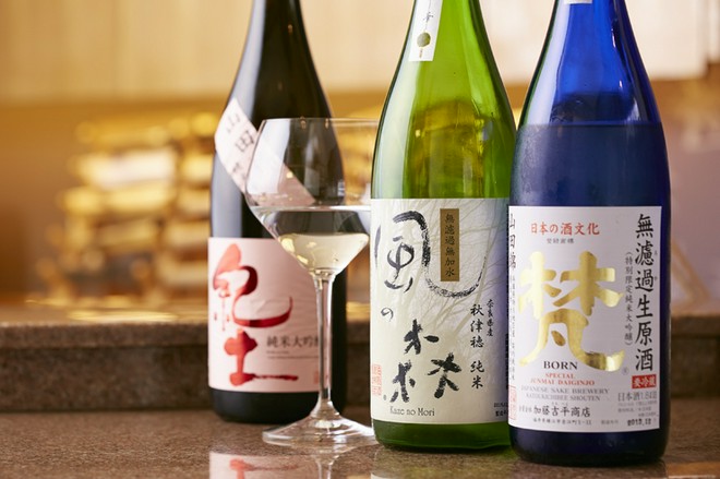 日本酒にこだわっている