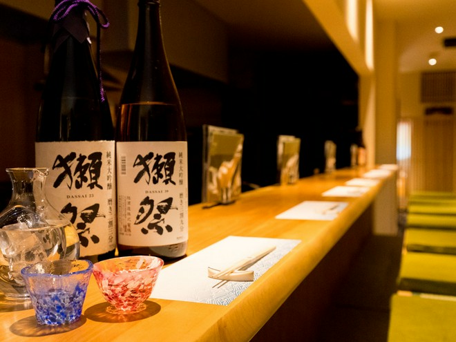 日本酒にこだわっている