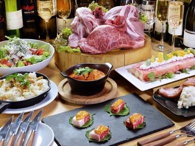 福島駅徒歩5分＿肉肉しいメニューの美味しさに酔いしれる忘年会