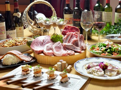 歓送迎会特別プラン【肉づくしコース】（税込5500円）