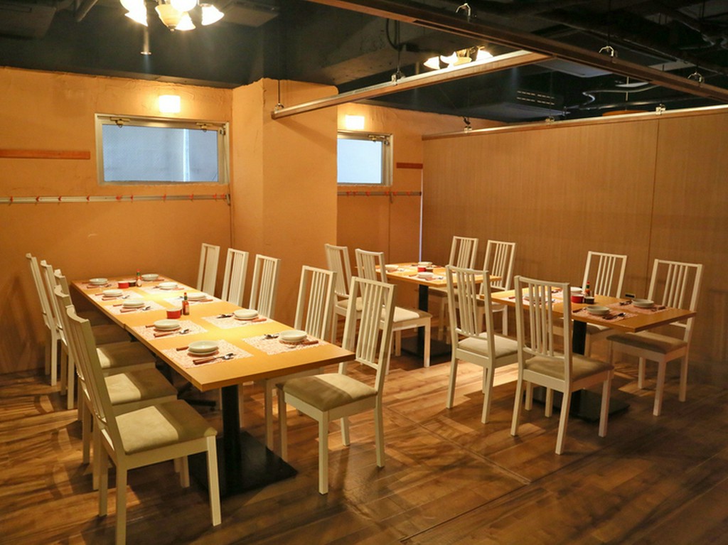 80名まで利用可能な、広々としたパーティースペース