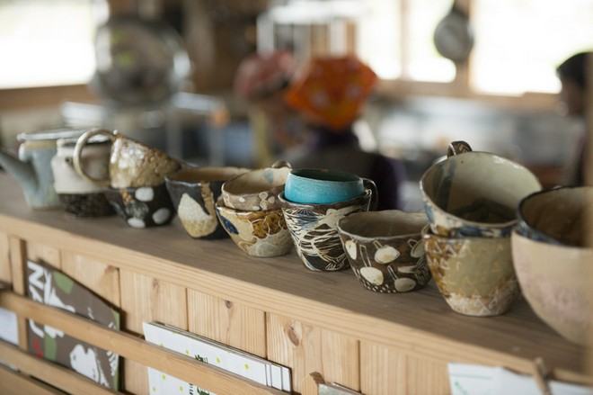 食器・内装にこだわっている