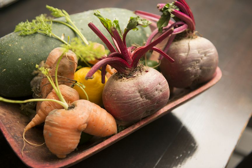 珍しい県産野菜を個性的にアレンジ