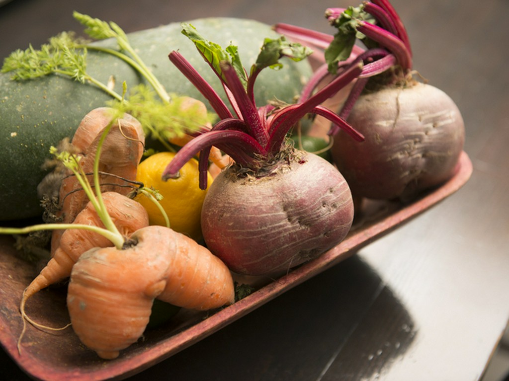 珍しい県産野菜を個性的にアレンジ