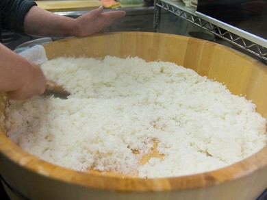お米は、北海道産のななつぼし100％に決まり