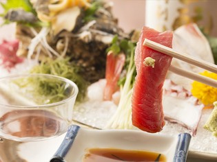 漁師さんから直接買いつけている千葉の地魚は、鮮度に自信あり