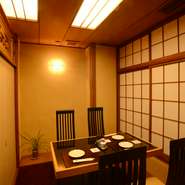 個室（テーブル）