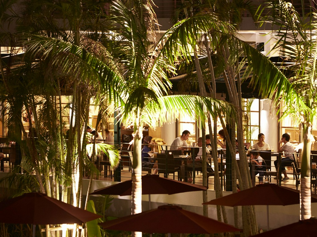 ムード満点のライトアップは、デートにもぴったり