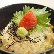牡蠣の佃煮・梅・鮭・明太子