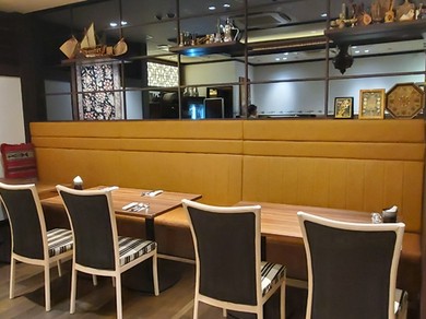アラブへ旅行した様な異国情緒たっぷりのオシャレな店内!