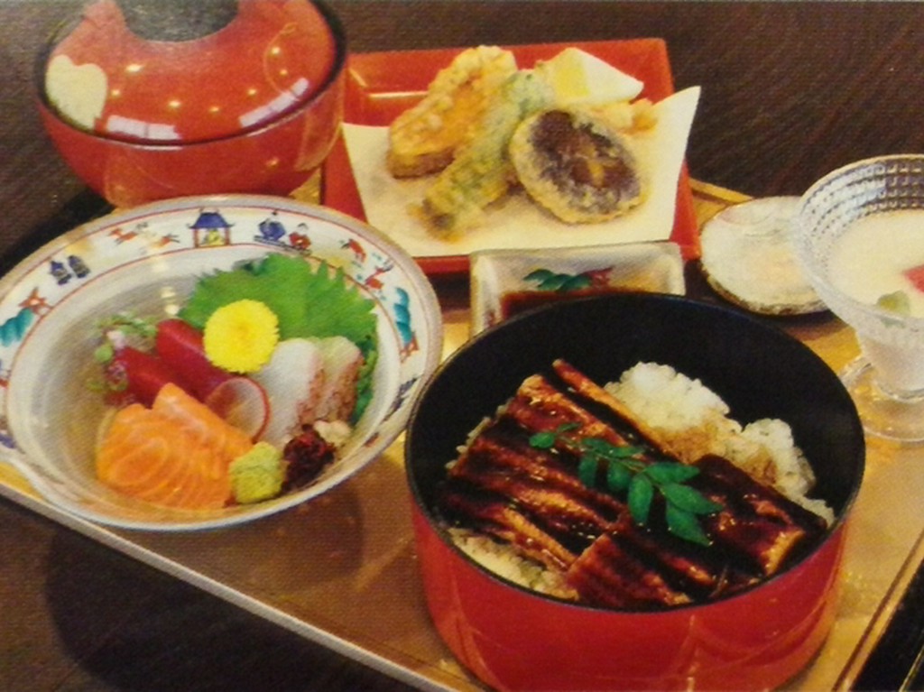 活うなぎ御膳