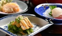 旬の食材一品ごとに季節を感じてお楽しみください。