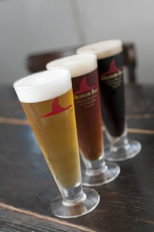 地元の気候風土によく合う湘南ビール。作りたての味わいを満喫