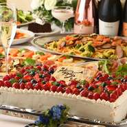 旬の食材を使った本格イタリアンの飲み会プランで美味しく楽しく盛り上がりましょう！宴会用の飲み会プランから結婚式二次会用のプランまでいろいろなプランをご用意しております！