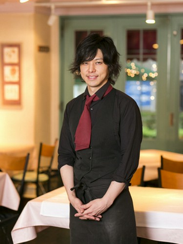 オーナーとして店を切り盛り。本格イタリアンを演出