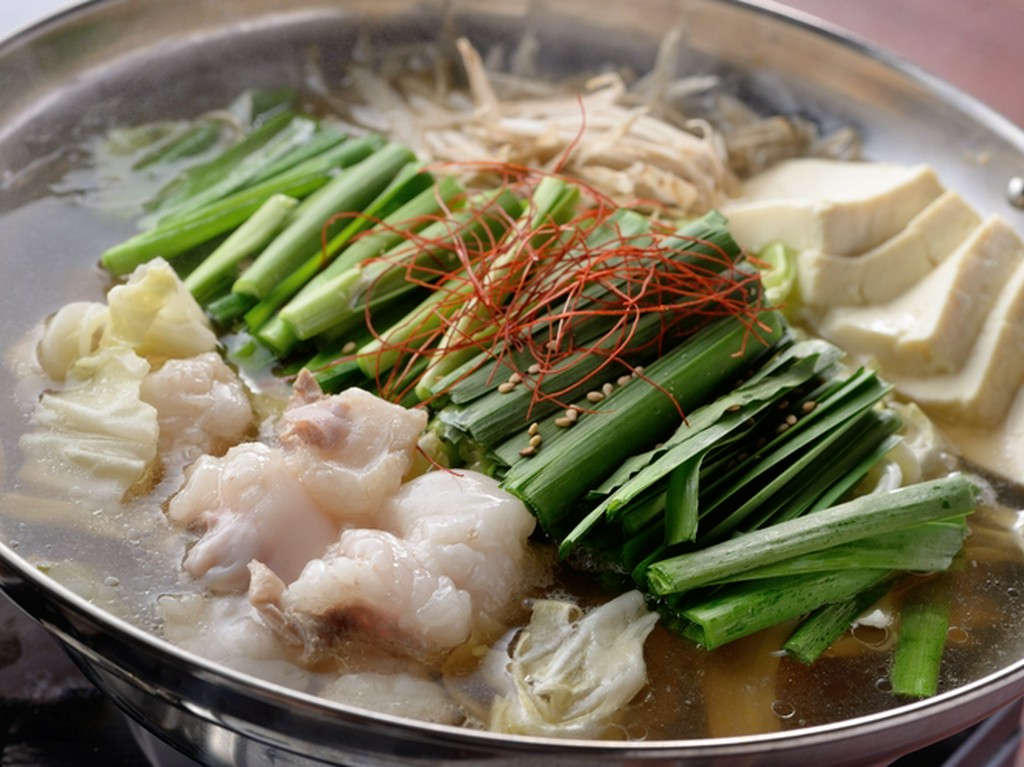 醤油、味噌、塩、チゲのスープから選べる『博多もつ鍋』