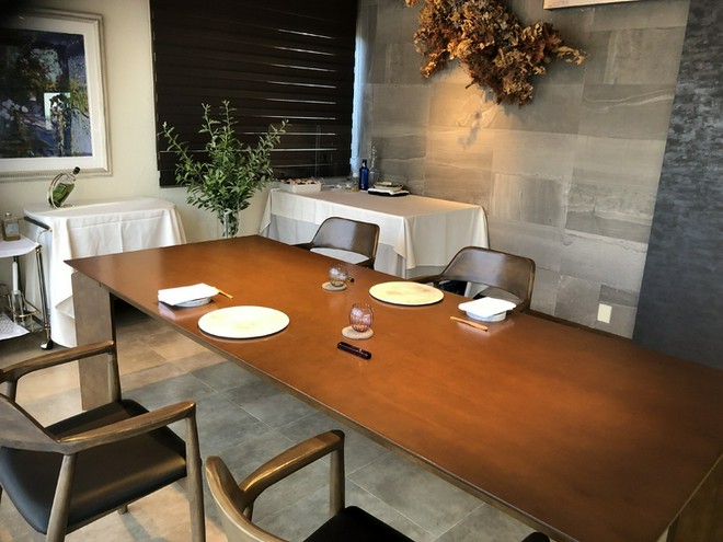 少人数で予約できる個室がある