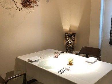 プライベート感のある個室はデートにもおすすめ