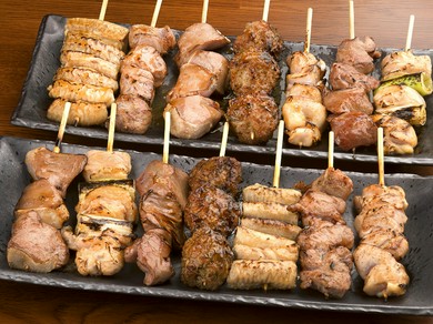 持ち帰りも大人気！　気軽に食べられる、素材の味を活かした逸品『串焼き各種』