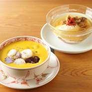 ホットで食べたりアイスにしたりとバリエーションが豊富なベトナムのスープデザートチェーや、優しい味の豆腐プリン。ベースのシロップやフルーツなどの具材は季節によって変わります。