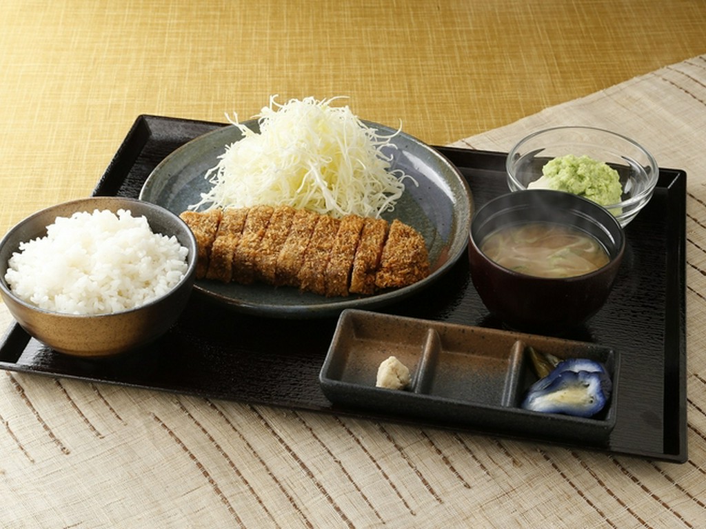 北海道では珍しい『牛かつ定食』