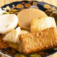 ・大根 220円・たまご110円・はんぺん198円・ごぼう巻198円・駆け込み餅220円・こんにゃく110円・さつま揚げ198円