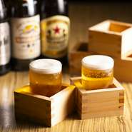 ・アサヒスーパードライ・キリン一番搾り・サッポロ赤星