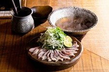 名物のノドグロをコース限定でしゃぶしゃぶにてお召し上がりいただけます。