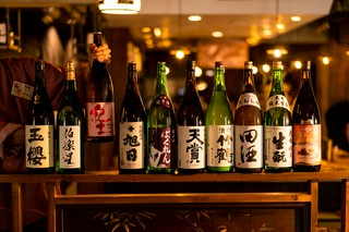 利酒師厳選の日本酒50種以上！