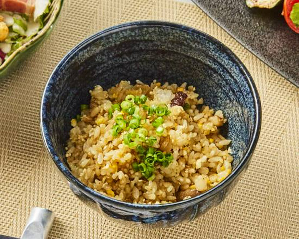 ガーリックライス・お椀・香のもの（1人前）