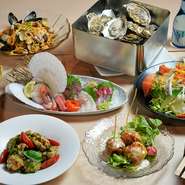 デザート付きの女子会コースや予算に応じたコースは合わせて3種。どのコースも料理の内容などを相談できるのが嬉しいポイントです。宴会のタイプや好みに合わせたオリジナルのパーティーを開いてみては。