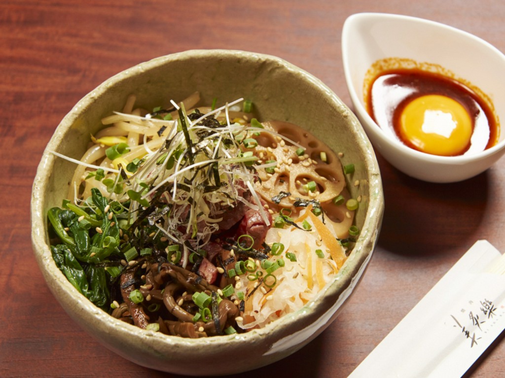 炙りユッケピビンバ