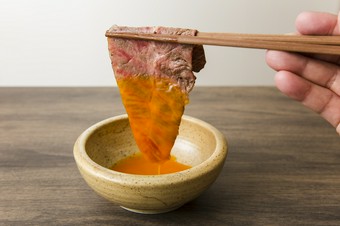 クラシタのすき焼き（卵・一口ライス付）