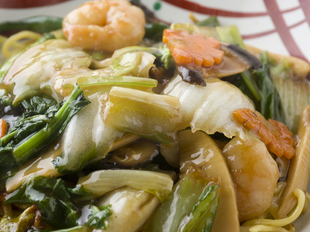 五目あんかけ焼そば