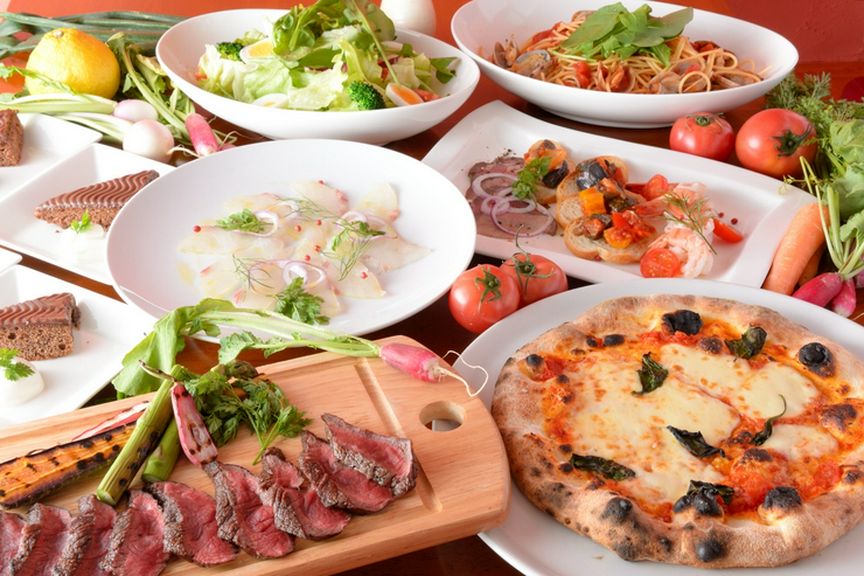 飲み放題もあり。ボリューム満点お得なパーティーコース