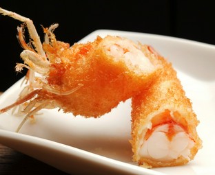 プリプリの食感と口の中に広がる海老の甘味が絶妙