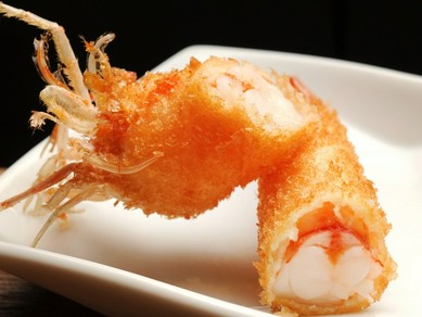 プリプリの食感と口の中に広がる海老の甘味が絶妙