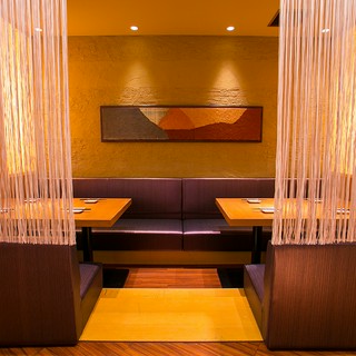 光るカーテン半個室　16名様