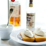 Armagnac Baba, lightly whipped chantilly