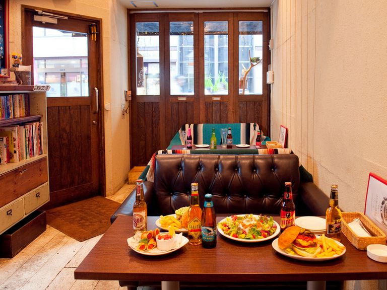 店内でペットと一緒にお食事ができる希少なお店