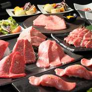 個室で楽しく焼肉歓送迎会